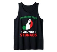 Funny Italian Food Family Pride Humor Gag Shirts with Saying Tank Top