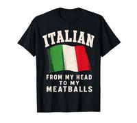 Funny Italian Meatballs Italy T-Shirt