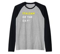 Funny Italian of The Day! - Unique Humorous Gifts Raglan Baseball Tee