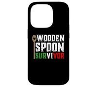 Funny Italian Shirts - Wooden Spoon Survivor teeshirt Case for iPhone 14 Pro