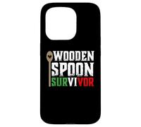 Funny Italian Shirts - Wooden Spoon Survivor teeshirt Case for iPhone 15 Pro