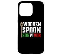 Funny Italian Shirts - Wooden Spoon Survivor teeshirt Case for iPhone 15 Pro Max