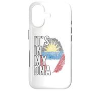 Funny it's in my DNA Antigua and Barbuda flag Fingerprint Case for iPhone 17