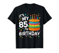 Funny Its My 85th Birthday Cake Decorations 85 Year Old T-Shirt