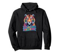 Funny Its Ok to Be Different Tiger Women Men Pullover Hoodie