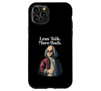 Funny J.S. Bach Less Talk for Baroque Classical Musician Case for iPhone 11 Pro