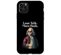 Funny J.S. Bach Less Talk for Baroque Classical Musician Case for iPhone 11 Pro Max