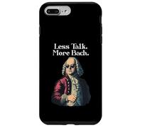 Funny J.S. Bach Less Talk for Baroque Classical Musician Case for iPhone 7 Plus/8 Plus