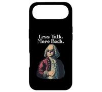 Funny J.S. Bach Less Talk for Baroque Classical Musician Case for iPhone Air