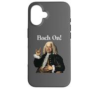 Funny J.S. Bach On for Baroque Classical Musician Case for iPhone 16