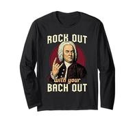 Funny J.S. Bach Out for Baroque Classical Musician Long Sleeve T-Shirt