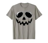 Funny Jack O Lantern Face Pumpkin Halloween Costume Men Boys T-Shirt