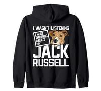 Funny Jack Russell Dog Owner Jack Russell Lover Zip Hoodie