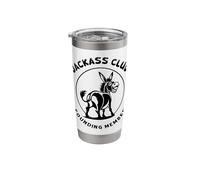 Funny Jackass Club Founding Member Apparel Stainless Steel Insulated Tumbler