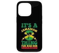 Funny Jamaican Design It's a Jamaica Thing Case for iPhone 13 Pro