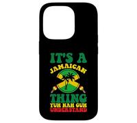 Funny Jamaican Design It's a Jamaica Thing Case for iPhone 14 Pro