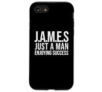 Funny James Just a Man Enjoying Success Christmas James Name Case for iPhone SE (2020) / 7/8
