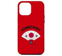 Funny Japanese Fans And Japan Konnichiwa Case for iPhone 12 Pro Max