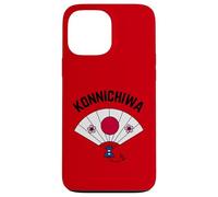 Funny Japanese Fans And Japan Konnichiwa Case for iPhone 13 Pro Max