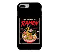 Funny Japanese Ramen Anatomy Noodles Art Illustration Case for iPhone 7 Plus/8 Plus