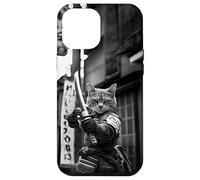Funny Japanese Samurai Cat Meme Martial Arts Dad Graphic Tee Case for iPhone 12 Pro Max