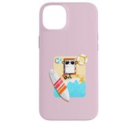 Funny Japanese Sushi Sashimi Surfing Beach Case for iPhone 14 Plus