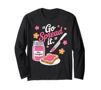 Funny Jar with The Gospel Go Spread It Christian Long Sleeve T-Shirt