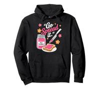 Funny Jar With The Gospel Go Spread It Christian Pullover Hoodie