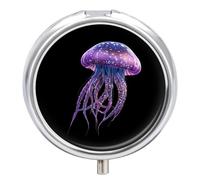 Funny Jelly Fish Pill Case 3 Compartment Pillbox
