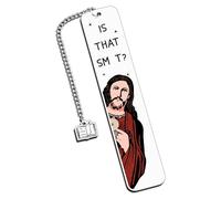 Funny Jesus Bookmarks Book Marks for Reading Women Men Funny Book Club Book Accessories Gag Gifts Bookmarks for Book Lovers Women Bookish Bookworm Gifts for Female BFF Stocking Stuffers for Women Men