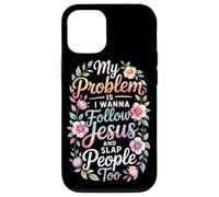 Funny Jesus Christ Religious Christian Believer Christianity Case for iPhone 12/12 Pro