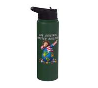Funny Jesus Dab The Original Master Builder Christian Faith Stainless Steel Insulated Water Bottle