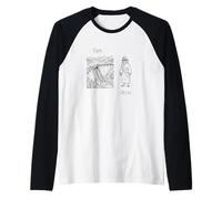 Funny Jesus Rebus Design. Sarcastic Raglan Baseball Tee