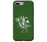 Funny Jesus Riding Dinosaur Case for iPhone 7 Plus/8 Plus
