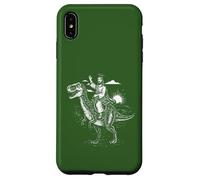 Funny Jesus Riding Dinosaur Case for iPhone XS Max