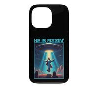 Funny jesus rizzin easter Ufo alien abduction space christ Case for iPhone 13 Pro