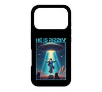 Funny jesus rizzin easter Ufo alien abduction space christ Case for iPhone 17 Pro