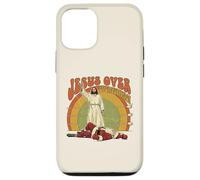 Funny Jesus vs Santa Boxing Christian Case for iPhone 12/12 Pro