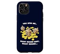 Funny Jewish Tshirt Dreidel Spin Me Round Cute Hanukkah Case for iPhone 11 Pro