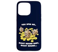 Funny Jewish Tshirt Dreidel Spin Me Round Cute Hanukkah Case for iPhone 15 Pro Max