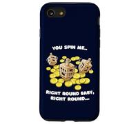 Funny Jewish Tshirt Dreidel Spin Me Round Cute Hanukkah Case for iPhone SE (2020) / 7/8