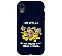 Funny Jewish Tshirt Dreidel Spin Me Round Cute Hanukkah Case for iPhone XR