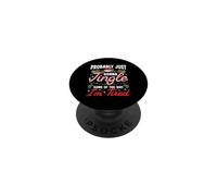 Funny Jingle I'm Tired Christmas Humor PopSockets Adhesive PopGrip