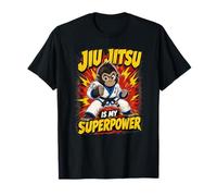 Funny Jiu Jitsu is My Superpower BJJ Gorilla T-Shirt