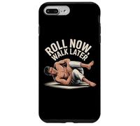 Funny Jiu Jitsu Quotes Funny BJJ Memes Roll Now Walk Later Case for iPhone 7 Plus/8 Plus