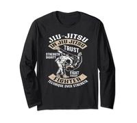 Funny Jiu Jitsu Trust Technique Long Sleeve T-Shirt