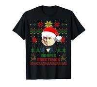 Funny John Quincy President Adams Christmas Parody Holiday T-Shirt