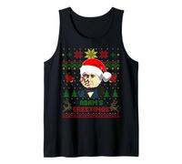 Funny John Quincy President Adams Christmas Parody Holiday Tank Top