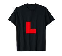 Funny Joke 17th Birthday Gift UK Road Legal L Plate T-Shirt