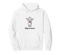 Funny Jokes Billy No Mates Joke Sarcastic Humor Pullover Hoodie